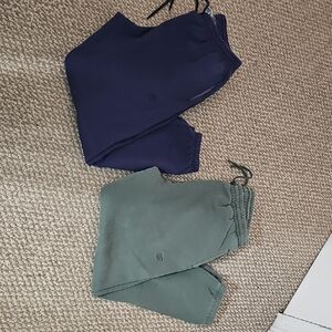 2 For 1 - Victoria Secret Stylish  Navy and Green Joggers